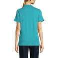 thumbnail image 2 of Lands' End School Uniform Women's Short Sleeve Interlock Polo Shirt, 2 of 3