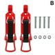 thumbnail image 1 of Bisagra plegable para portaequipajes de coche, soportes de montaje en pared, abrazaderas de goma metálicas E7 Z4C3, 1 of 7
