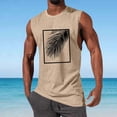 thumbnail image 6 of Hilenly Mens Graphic Tank Tops Sleeveless Palm Tree Hawaiian Shirts Beach Gym Muscle Tee Shirt, 6 of 6