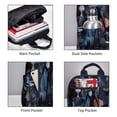 thumbnail image 3 of Goofa The Nightmare Before Christmas Pattern School Backpack for Students – Tear-resistant Bag Spacious, Comfortable, and Stylish Backpack with Multiple Pockets, 3 of 7
