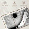 thumbnail image 6 of Elephant Stock Hockey Puck And Stick Wall Art - Horizontal Multi Panel Canvas - Hallway Wall Decor - Sports Multi Panel - Silver And Black Decor - 50" x 32", 6 of 8