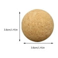 thumbnail image 4 of Milisten 5pcs Table Football Cork Balls Table Soccer Ball Table Soccer Accessory, 4 of 6