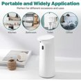 thumbnail image 3 of Automatic Soap Dispenser, Touchless Hands Free Soap Dispenser with Infrared Sensor, IPX4 Waterproof Automatic Soap Dispenser for Bathroom and Kitchen, 3 of 5