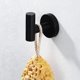 thumbnail image 2 of Perchero CHAO Negro Gancho de Pared Toallero de Baño Acero Inoxidable, 2 of 5