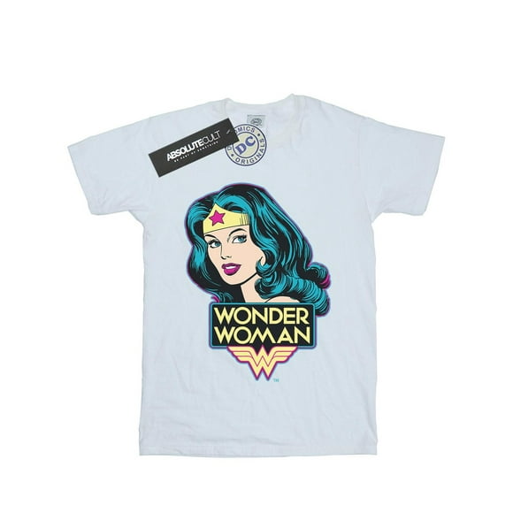 Wonder Woman T-Shirt Tête de Fille