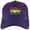 Purple, variant on Positive Vibration Patch Adjustable Trucker Hat - Red/White