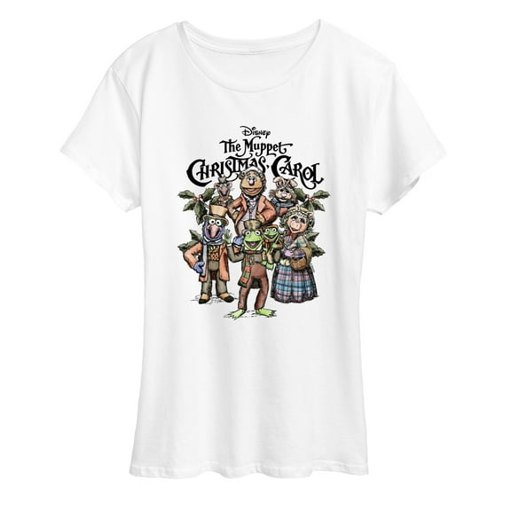 The Muppets - Muppets Carol Collage - Women's Short Sleeve Graphic T-shirt