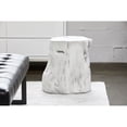thumbnail image 3 of MOE'S Home, LOG STOOL ANTIQUE WHITE, 3 of 4
