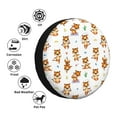 thumbnail image 4 of Pofeuu Tigers go in for Sports Print Spare Tire Wheel Cover for Car Truck SUV Camper Universal Fit Spare Tire Cover RV Spare Tire Covers-14 inch, 4 of 6