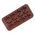 thumbnail image 3 of 1 pcs Christmas Silicone Molds for Baking Jelly Soap, Candy Cane, Gingerbread Men Chocolate Candy Mold Ormromra WMSS-446, 3 of 4