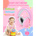 thumbnail image 4 of ZOHAN Baby Ear Protection Adjustable Noise Cancelling Headphones for Babies - Ages 3 -36+ Months, 4 of 6