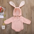 thumbnail image 2 of Newborn Baby Girls Clothes Romper Jumpsuit Bodysuit+Rabbit Ear Hat Outfits, 2 of 6
