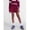 Maroon Dust, variant on Girls Ruched Skort, Sizes 4-18