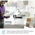 thumbnail image 3 of H - P LaserJet Pro MFP M428fdw Wireless Monochrome All-in-One Printer, Print & Copy & Scan & Fax, 40ppm, 2.7" Color Touchscreen Display, 4800 x 600dpi, Auto 2-Sided Printing, Wi-Fi, GINA File Folders, 3 of 8