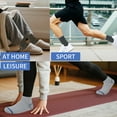 thumbnail image 6 of Usavemo 12 Pairs Mens Crew Socks Colorful Casual Comfortable Long Cotton Socks for Men Size 10-13, 6 of 7