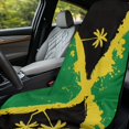 thumbnail image 4 of XYZCANDO Jamaican Flag Pattern Car Seat Protector, Comfortable Car Cushion Seat Covers Durable Non-Slip for Cars Trucks Vans, 4 of 11