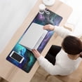 thumbnail image 3 of Galaxy Themed Large Mouse Pad for Gaming: Non-Slip, Stitched Edges (31.5x11.8in) | Transforms Desk & Keyboard Setup, 3 of 7