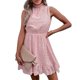 thumbnail image 1 of Vestido de verano informal con volantes, vestido corto de gasa para mujer Vestido de verano informal con volantes, vestido corto de gasa para mujer Diseñado para el futuro, 1 of 6