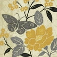 thumbnail image 3 of Pela Studio 20x20 Black Modern Framed Museum Art Print Titled - Perfect Petals IV Yellow, 3 of 5