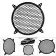 thumbnail image 4 of Speaker Covers, Plastic 6/8/10/12 Inch Car Speaker Grill Cover Subwoofer Mesh Protector with Mounting Accessories Woofer Guard Panel for Car Audio Decoration, 4 of 7
