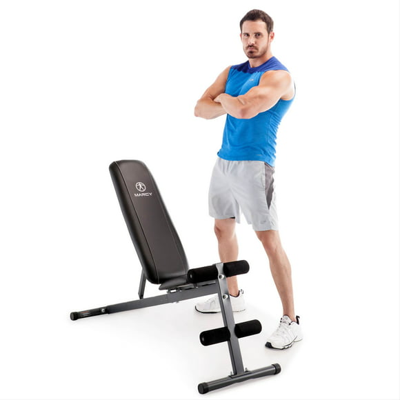 Marcy Pro Adjustable Home Gym Utility Exercise Weight Training Workout Bench SB-261W