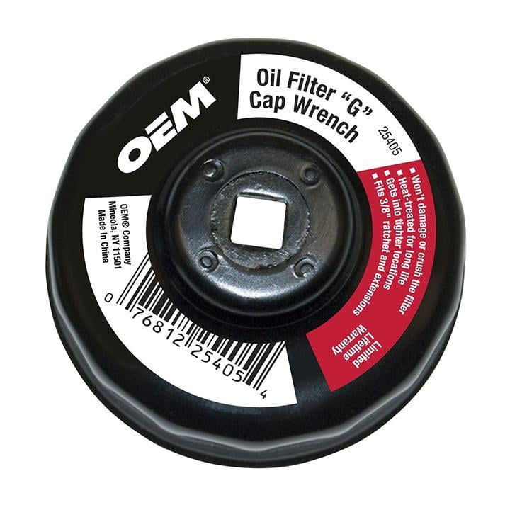 Oem Tools 25405 Cap Style Oil Filter Wrenches “g” Cap (68mm 14 Flutes
