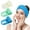 Beige/Green/Blue, variant on 2 / 3Pack Face Washing Skincare Headband - Terry Cloth Adjustable Face Wash Headbands for Make Up,Spa Mask