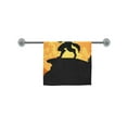 thumbnail image 3 of MKHERT Halloween Werewolf and Orange Moon Bath Towel Hand Towel Shower Towel Washcloth 16x28 inch, 3 of 3