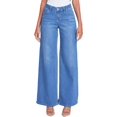 thumbnail image 2 of YMI Jeans Women's Essential Low Rise Wide Leg Jeans, 2 of 6