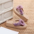 thumbnail image 5 of jiaxiM Comfy Flip Flops for Women Thong Sandals for Women Cushioned Slippers for Women Indoor and Outdoor Non- Thick Sole Shower Shoes for Summer Beach Walking, 5 of 7