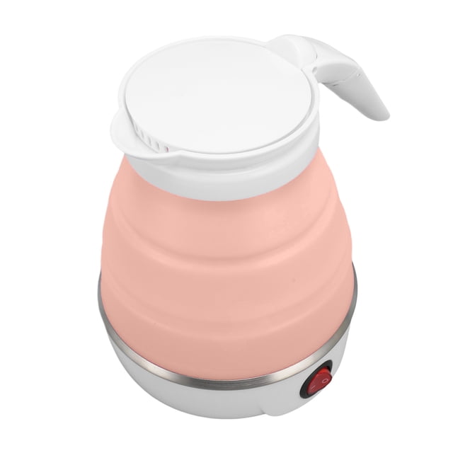 Water Boiling Pot, Portable Electric Kettle US Plug 110V For Travel White,,Blue