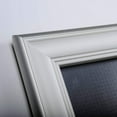 thumbnail image 2 of M&T Displays Fancy Front Loading Snap Picture Frame Poster Size 1.58" Silver Color Profile, Mitered Corner (27x40), 2 of 5