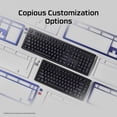 thumbnail image 2 of Teclado mecánico para juegos HyperX Alloy Rise intercambiable en caliente, 2 of 7