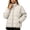 S13 Beige, variant on Mifsaly Quilted Puffer Jacket for Women Stand Collar Zip Up Long Sleeve Oversized Lightweight Winter Coat Fall Cold Weather Casual Warm Outerwear with Pockets Army Green,XL
