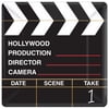 Clapboard Hollywood 7” Square Dessert Plates (18Ct)