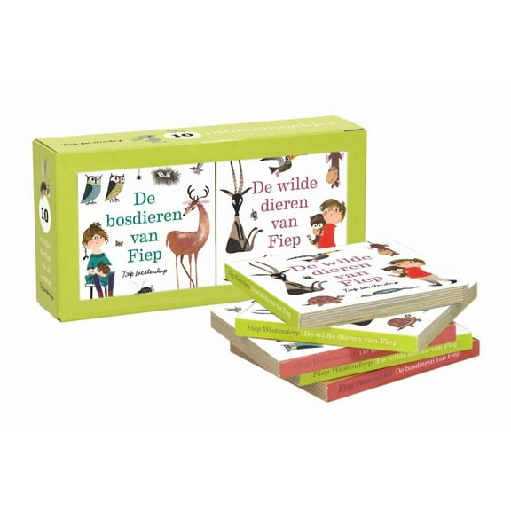 Fiep Westendorp Uitdeelboekjes van Fiep Westendorp: De bosdieren van Fiep & De wild (Paperback)