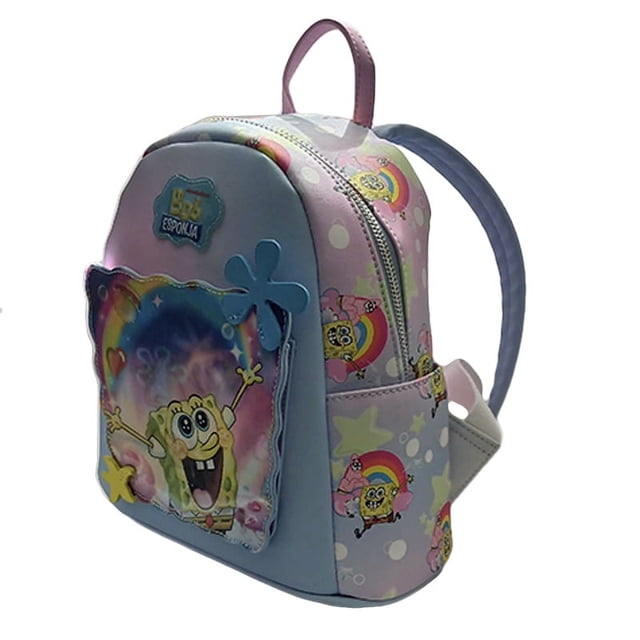 Mini Mochila Bob Esponja Nickelodeon Imagen Holograma