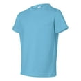 thumbnail image 2 of Couver Toddler Baby Girls Boys Cotton Jersey Short-Sleeve T-Shirt, Activewear, Aqua, 2T, 2 of 5