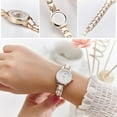 thumbnail image 3 of Relojes Clásicos para Mujer Pequeños Viajes Compras (oro), 3 of 9