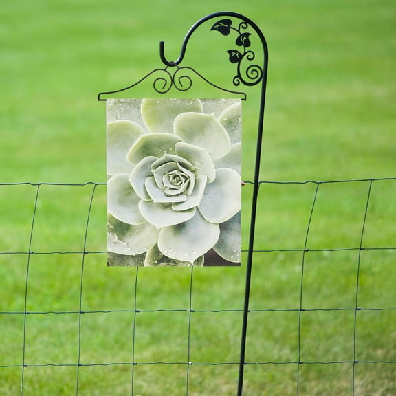 Worgeous Garden Decorations Outdoor Flags Stakes Decorative Black