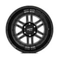 thumbnail image 5 of Moto Metal Aluminum Rim MO800 DEEP SIX 20X12in Gloss Black Milled Finish, MO80021250344N, 5 of 5