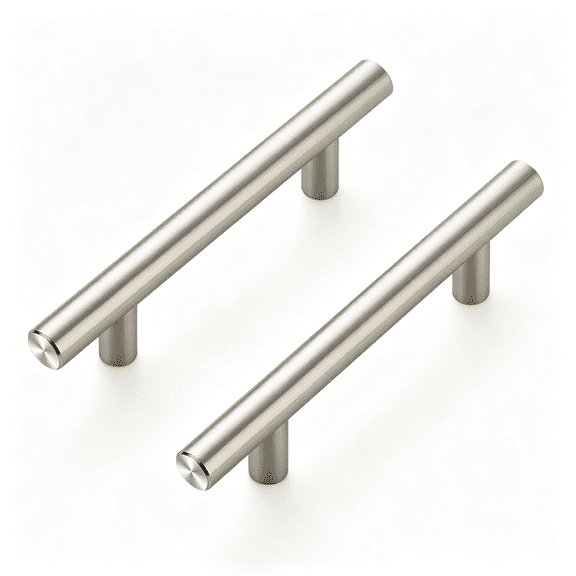 ZHZFKQ 30 Pack 5'' Cabinet Pulls Brushed Nickel Stainless Steel Kitchen Drawer Pulls Cabinet Handles 3" Hole Center Cabinet Handles