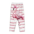 thumbnail image 4 of Kdxio Women's Comfy Stretch FlamingoPrint Drawstring Pajama Pants-Small, 4 of 9