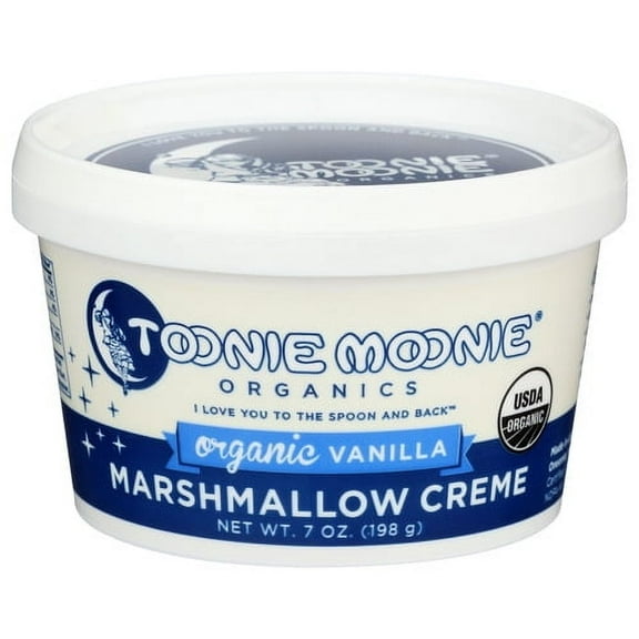 (Pack of 6) Toonie Moonie Organics Light Cream Marshmallow Vanilla 7 oz