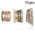 thumbnail image 3 of Ear Clip Earrings Dainty 13PCS Non-Piercing Ear Cuff Earrings Cartilage Earrings, 3 of 10