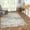 Dark Gray, variant on Harlow Hill Claire Gray/Multi Striped Polyester Blend Indoor Area Rug6' x 9'