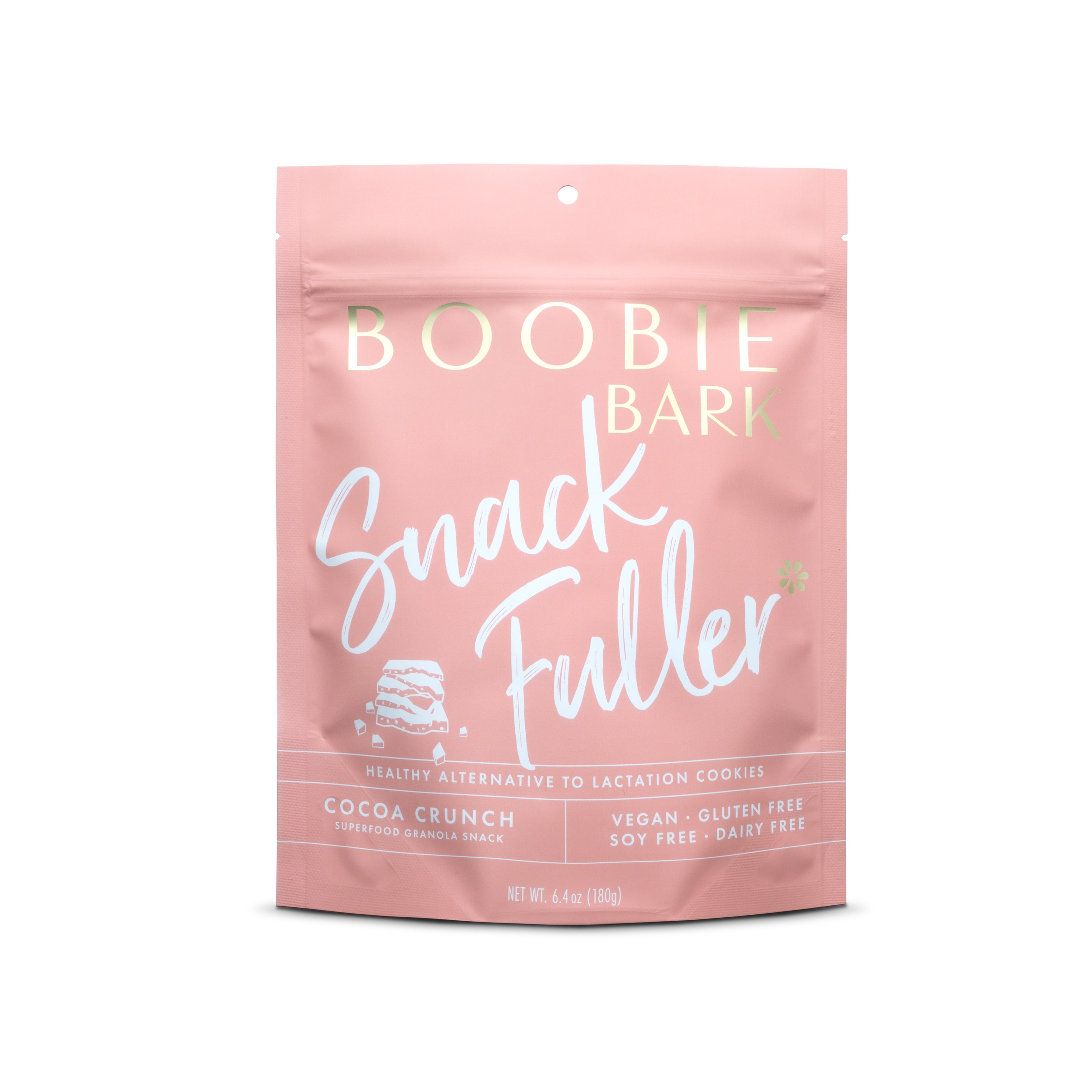 Boobie Bars Boobie Bark Superfood Granola Snack, 6.4 oz