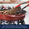 thumbnail image 6 of Rachael Ray NITRO 10 inch Cast Iron Skillet, Red, 6 of 10