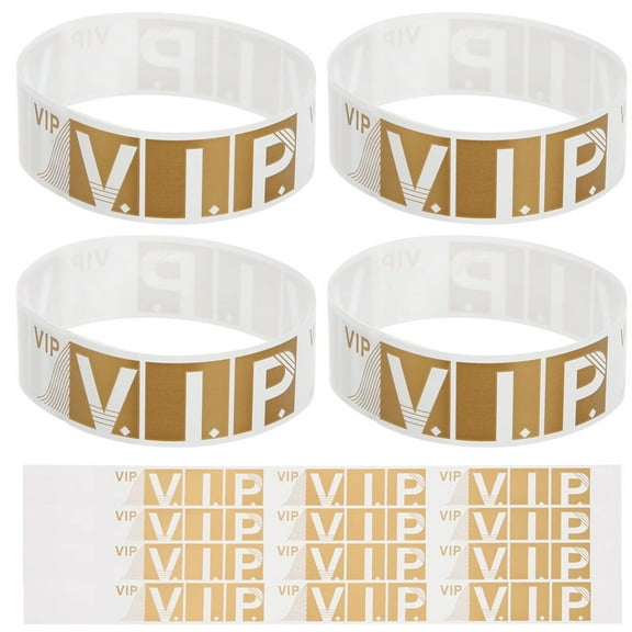 AUQ 200Pcs Wristbands Events Concerts Party Wristbands Bracelet Wrist Bands Arm Bands