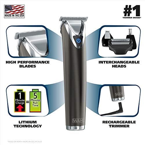 wahl lithium ion plus beard trimmer